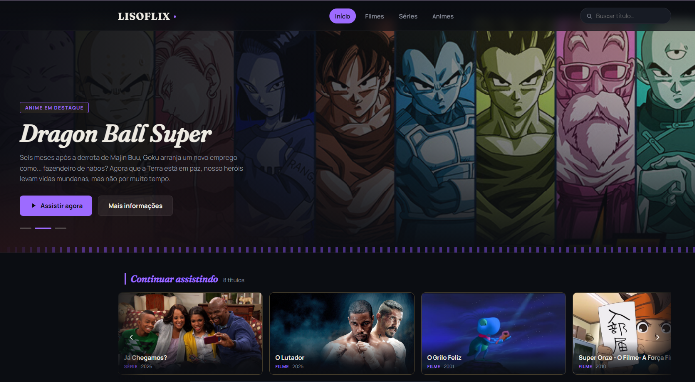 Lisosflix: O Melhor do Cinema Grátis